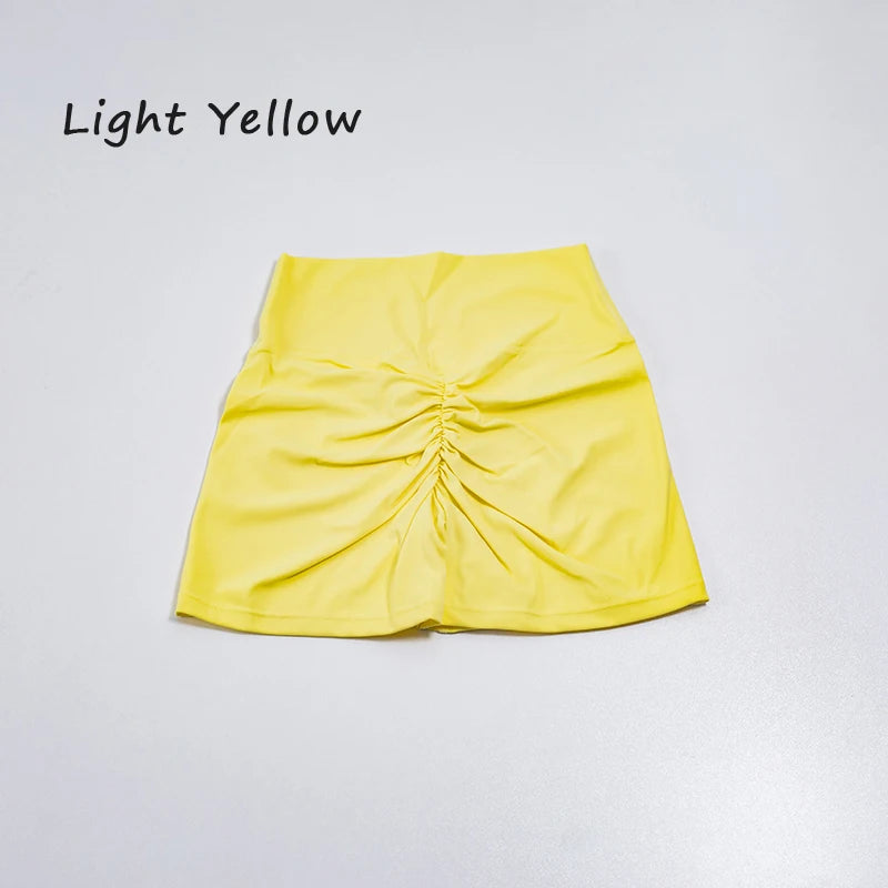 QINACTIVE Women's Sports Shorts High Elasticity Tight Fitting High Waist and Buttocks Yoga Shorts Fitness Outdoor Sport
