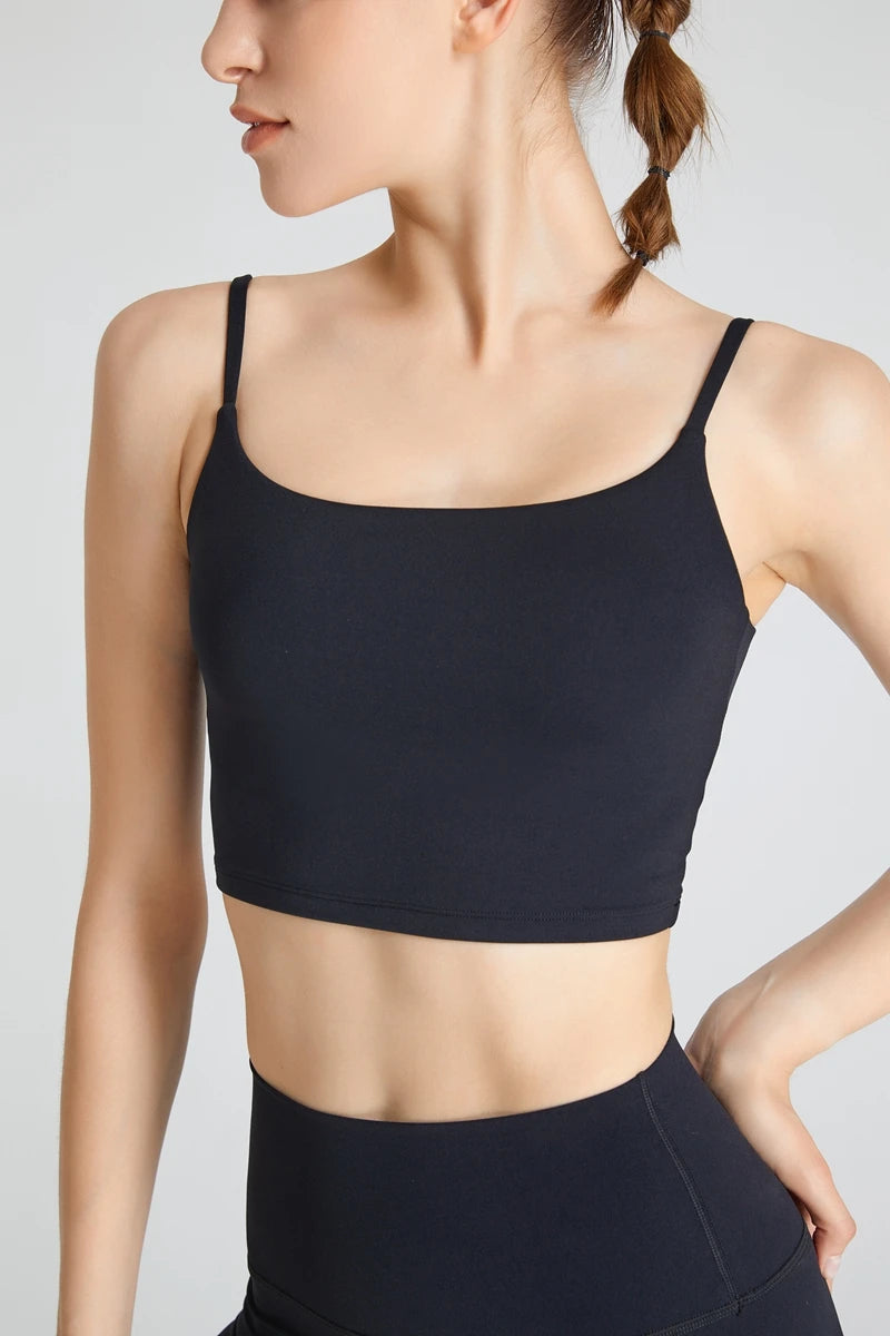 QINACTIVE Nylon Top Women Bra Sexy Top Woman Breathable Underwear Women Fitness Yoga Sports Bra For Women Gym