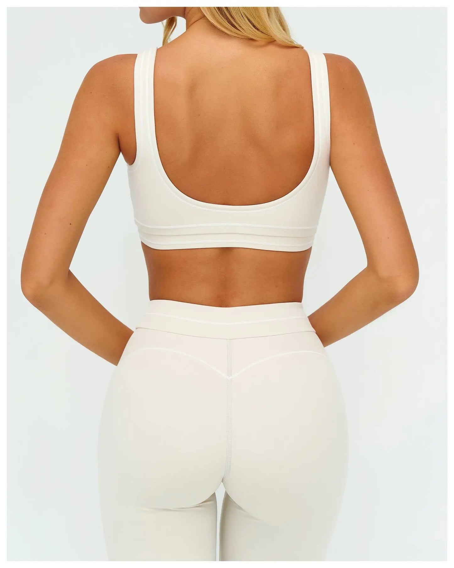 Ningyu Color Contrast Yoga Bra Women's Breathable Gym Fitness Bra Shockproof Sport Underwear Female Workout Bra Push Up Crop Top