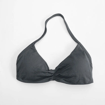 NCLAGEN Strappy Bra Gym Top Women High Support Thin Strap Seamless Halter Sports Bras Scrunch Workout Yoga Underwear With Pads
