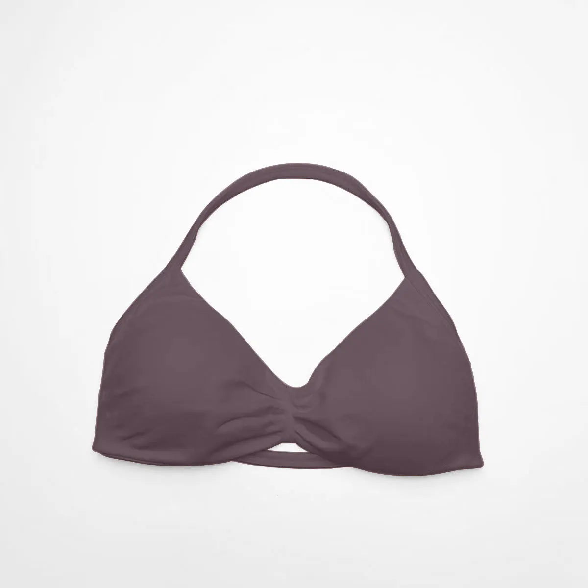 NCLAGEN Strappy Bra Gym Top Women High Support Thin Strap Seamless Halter Sports Bras Scrunch Workout Yoga Underwear With Pads