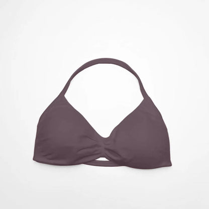 NCLAGEN Strappy Bra Gym Top Women High Support Thin Strap Seamless Halter Sports Bras Scrunch Workout Yoga Underwear With Pads