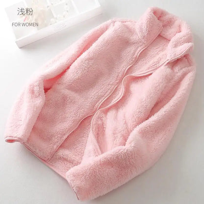 Women's fleece coat