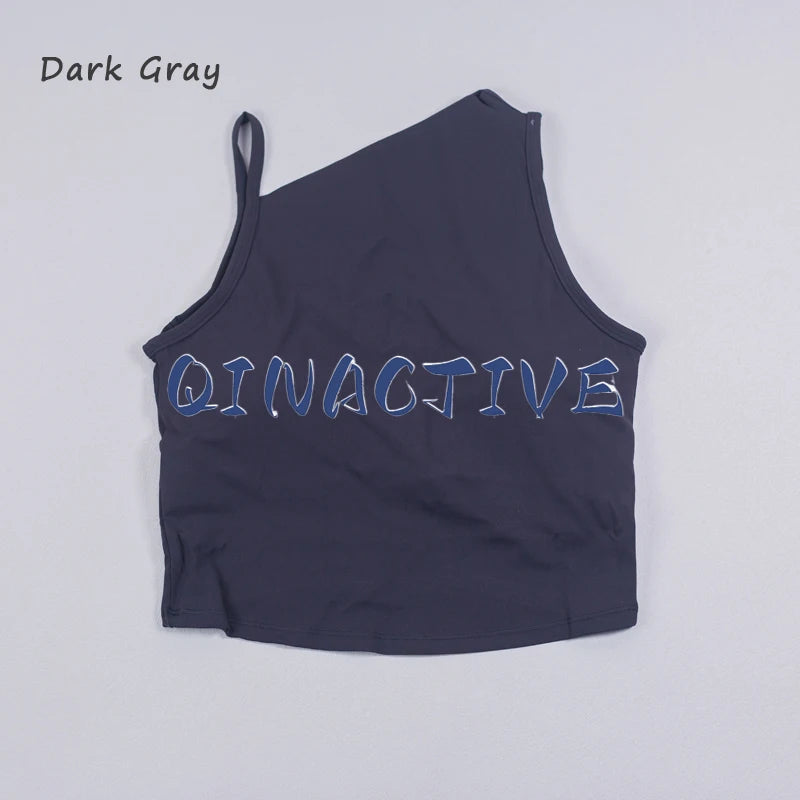 QINACTIVE Women's Tight fitting sports vest yoga vest sports back running high-strength shock-absorbing fitness bra