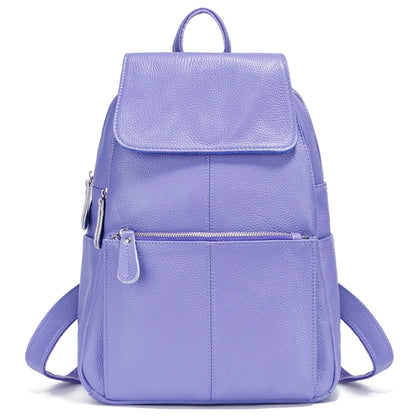 Sac à dos en cuir pour femme