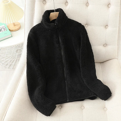 Women's fleece coat