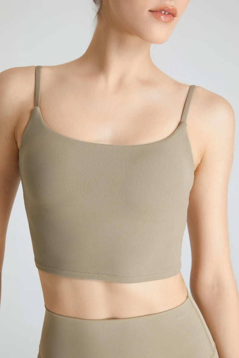 QINACTIVE Nylon Top Women Bra Sexy Top Woman Breathable Underwear Women Fitness Yoga Sports Bra For Women Gym