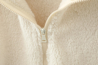 Women's fleece coat