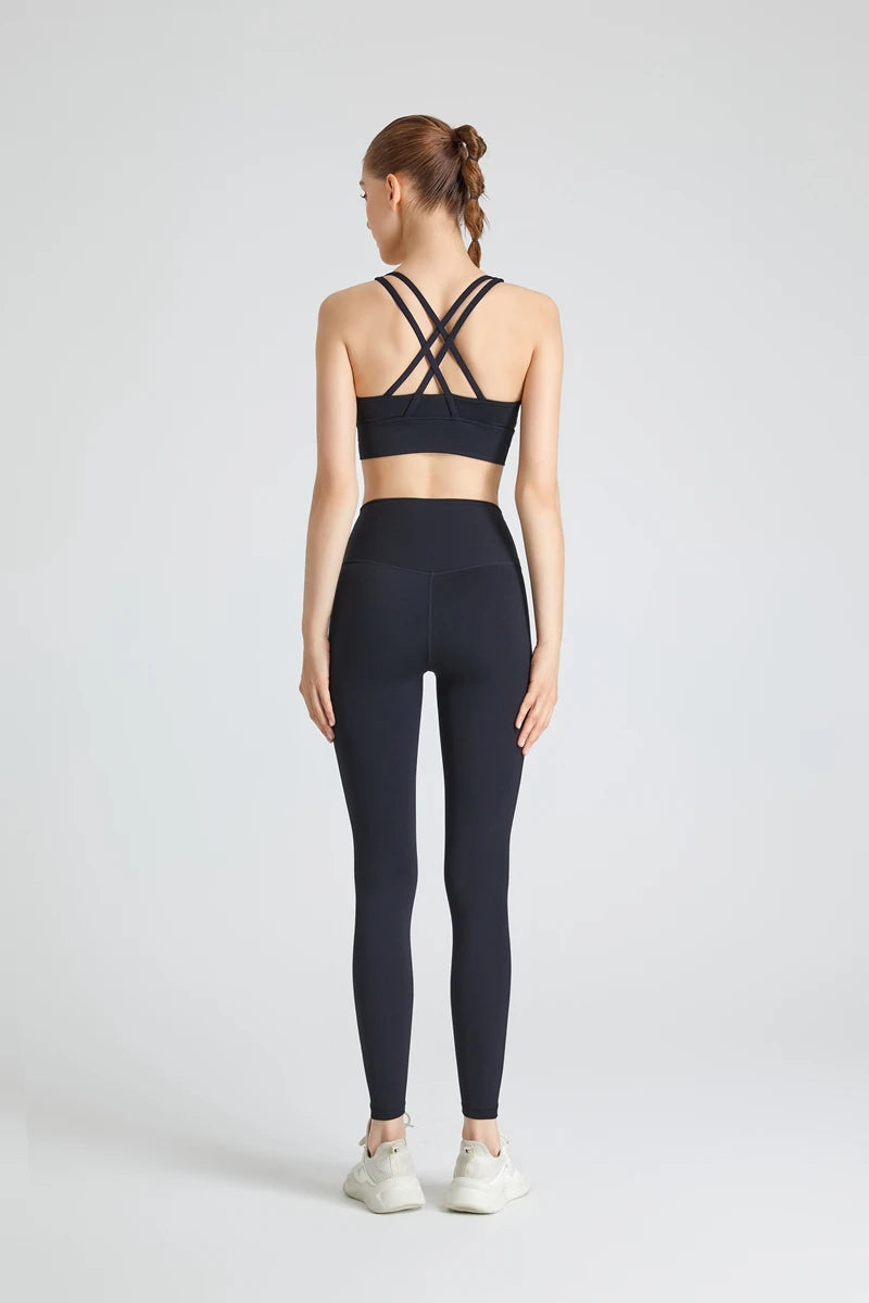 QINACTIVE 17 Colors Sports Bra For Women Gym Top Women's Bras Solid Color Nylon Yoga Bra Sexy Top  Breathable Underwear Fitness