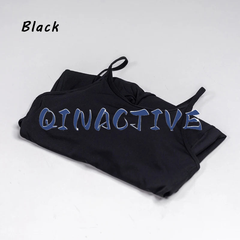 QINACTIVE Gym Jumpsuit Women 2023 Solid Color Sets Gym Clothing Fitness Suit Workout Clothes for Women Playsuit