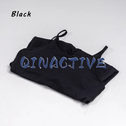 QINACTIVE Gym Jumpsuit Women 2023 Solid Color Sets Gym Clothing Fitness Suit Workout Clothes for Women Playsuit