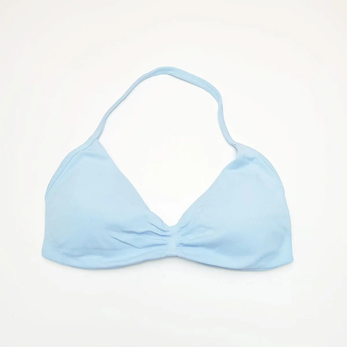 NCLAGEN Strappy Bra Gym Top Women High Support Thin Strap Seamless Halter Sports Bras Scrunch Workout Yoga Underwear With Pads