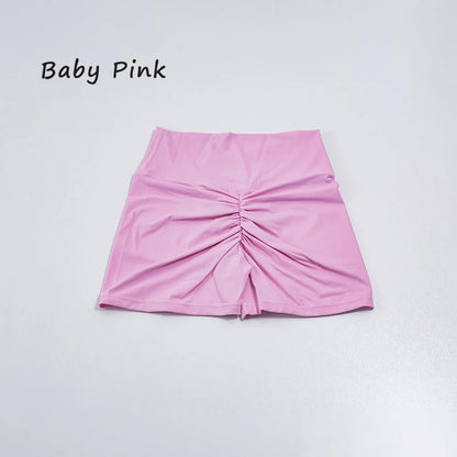 QINACTIVE Women's Sports Shorts High Elasticity Tight Fitting High Waist and Buttocks Yoga Shorts Fitness Outdoor Sport