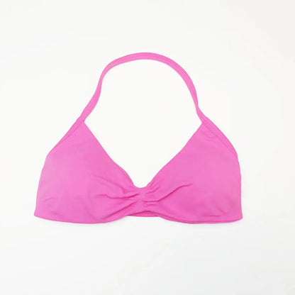 NCLAGEN Strappy Bra Gym Top Women High Support Thin Strap Seamless Halter Sports Bras Scrunch Workout Yoga Underwear With Pads