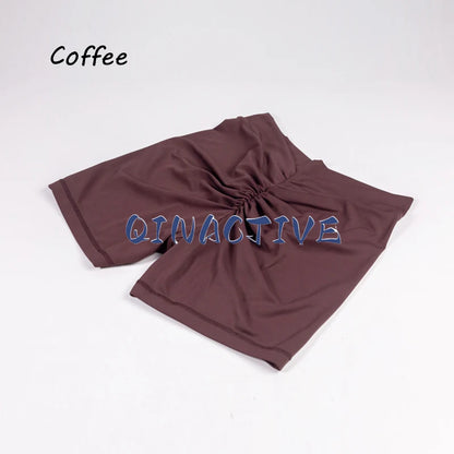QINACTIVE V-Back Shorts Womens Clothing Gym Short Shorts Cycling Shorts Activewear High Elastic Tights Fitness Leggings