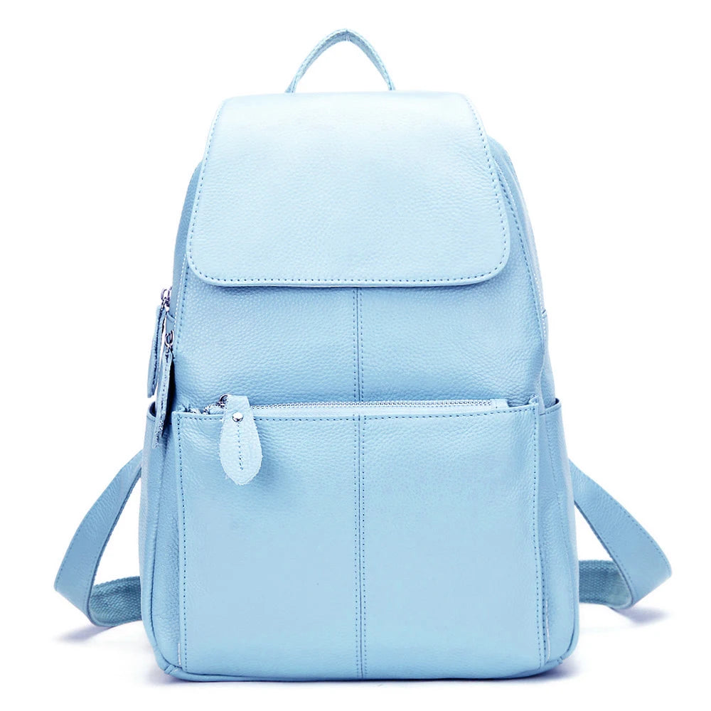 Sac à dos en cuir pour femme