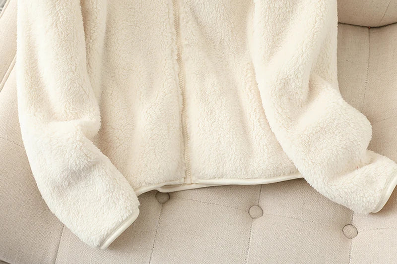 Manteau polaire pour femme