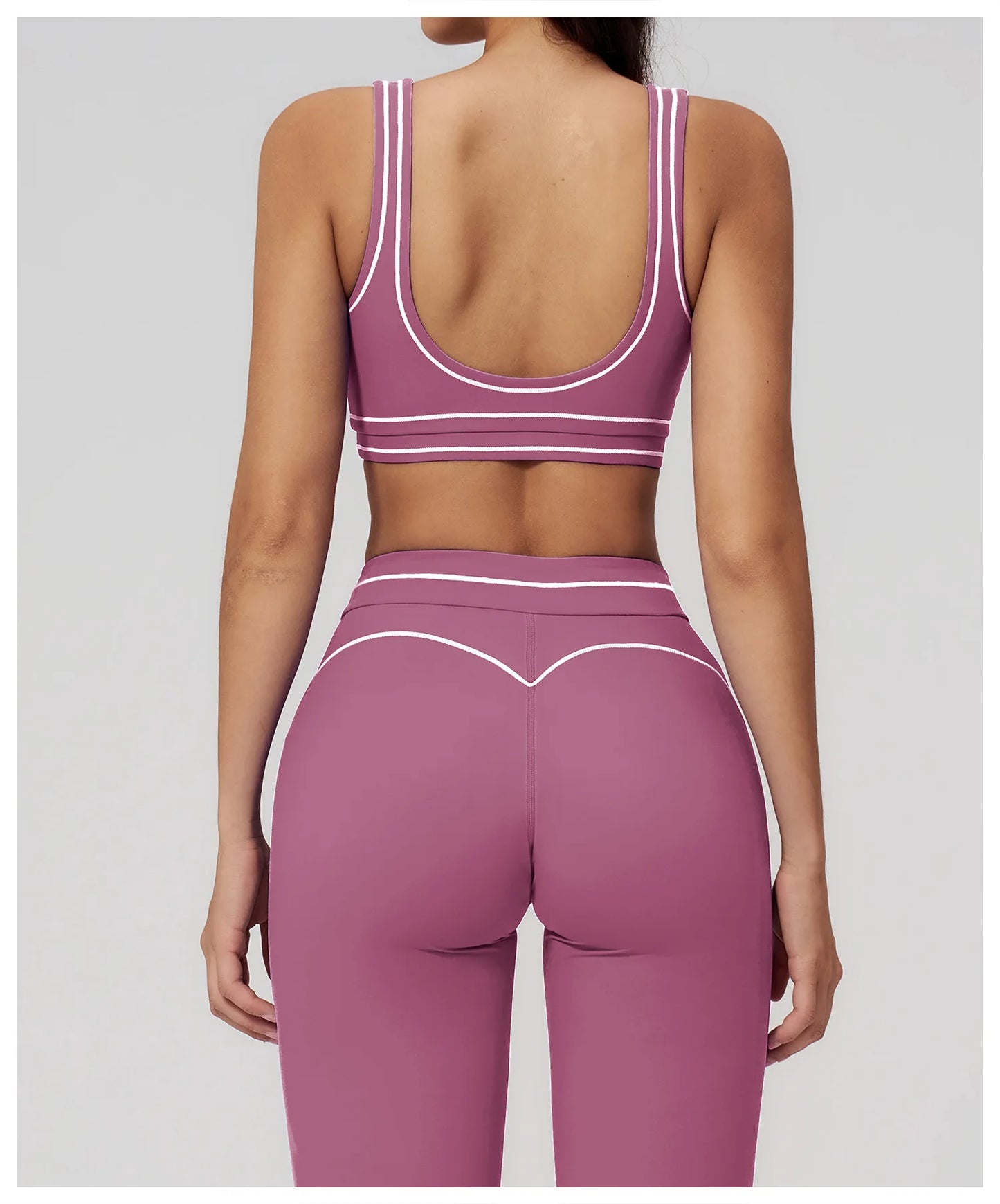 Ningyu Color Contrast Yoga Bra Women's Breathable Gym Fitness Bra Shockproof Sport Underwear Female Workout Bra Push Up Crop Top