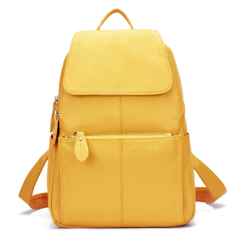 Sac à dos en cuir pour femme