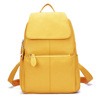 Sac à dos en cuir pour femme