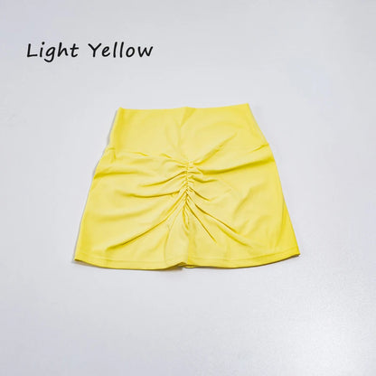 QINACTIVE Women's Sports Shorts High Elasticity Tight Fitting High Waist and Buttocks Yoga Shorts Fitness Outdoor Sport