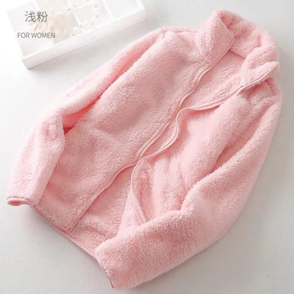 Women's fleece coat