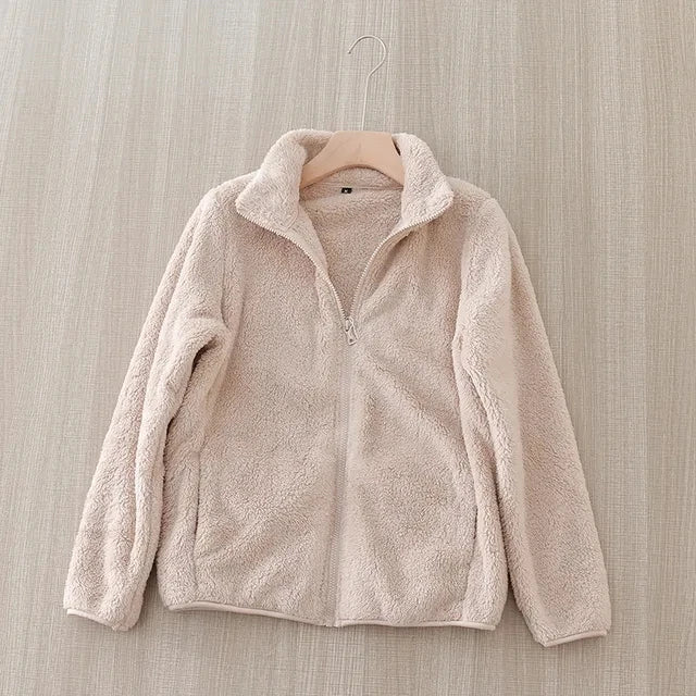 Manteau polaire pour femme