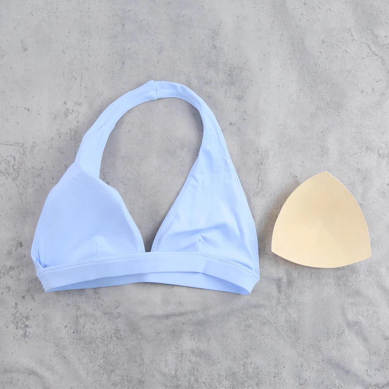 QINACTIVE Women's Yoga Sports Bra Running Fitness Cycling Removable Padded Breathable Comfortable Bra