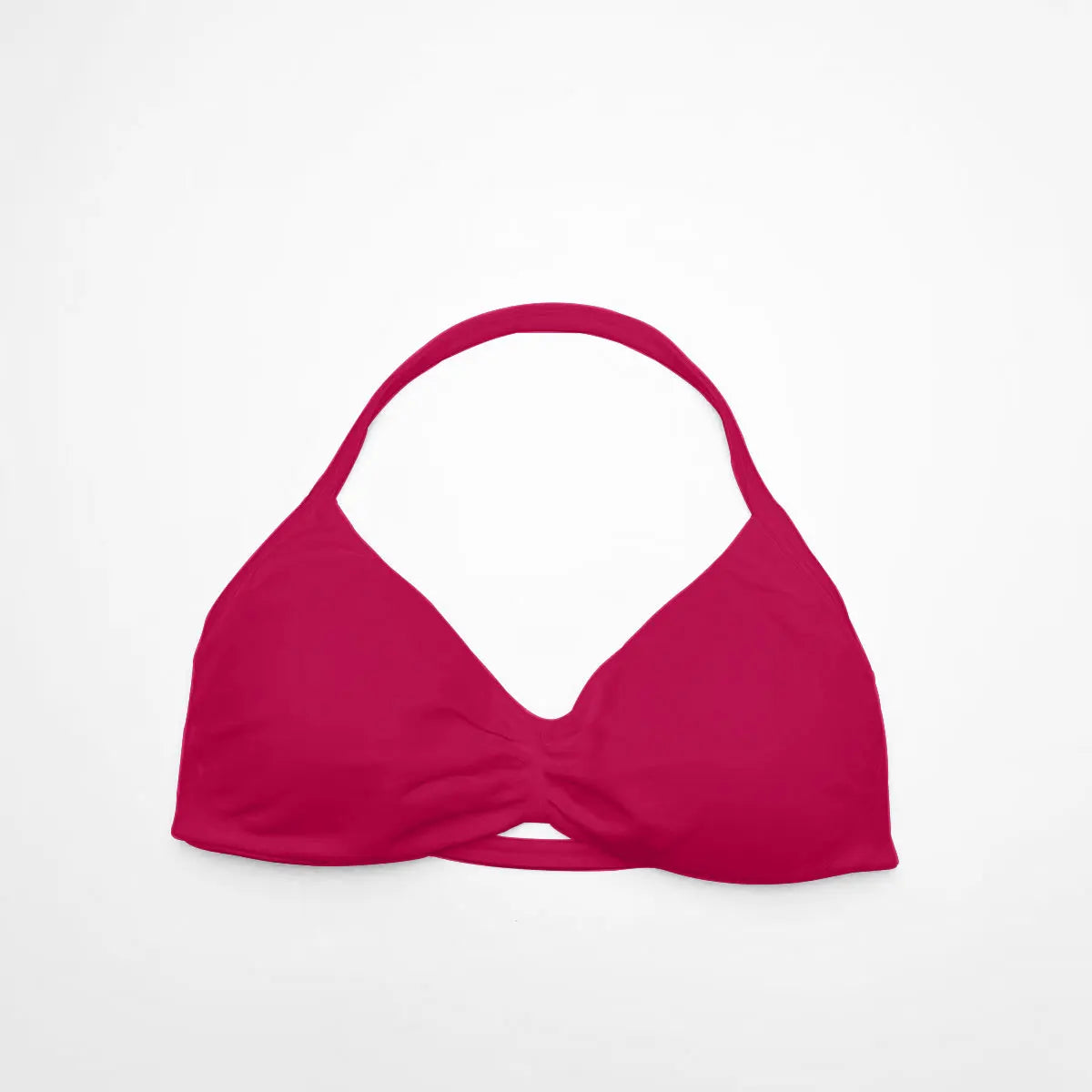 NCLAGEN Strappy Bra Gym Top Women High Support Thin Strap Seamless Halter Sports Bras Scrunch Workout Yoga Underwear With Pads