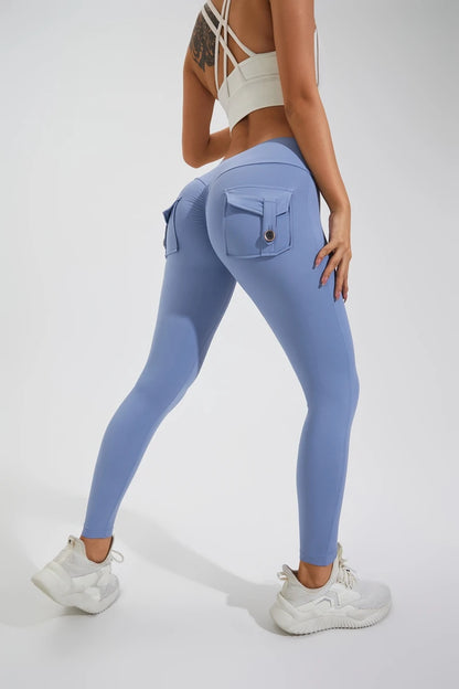 QINACTIVE Leggings Women For Gym With Pocket Leggins Yoga Pants Fitness Tights High Waist Fitness Legging Womens Clothing