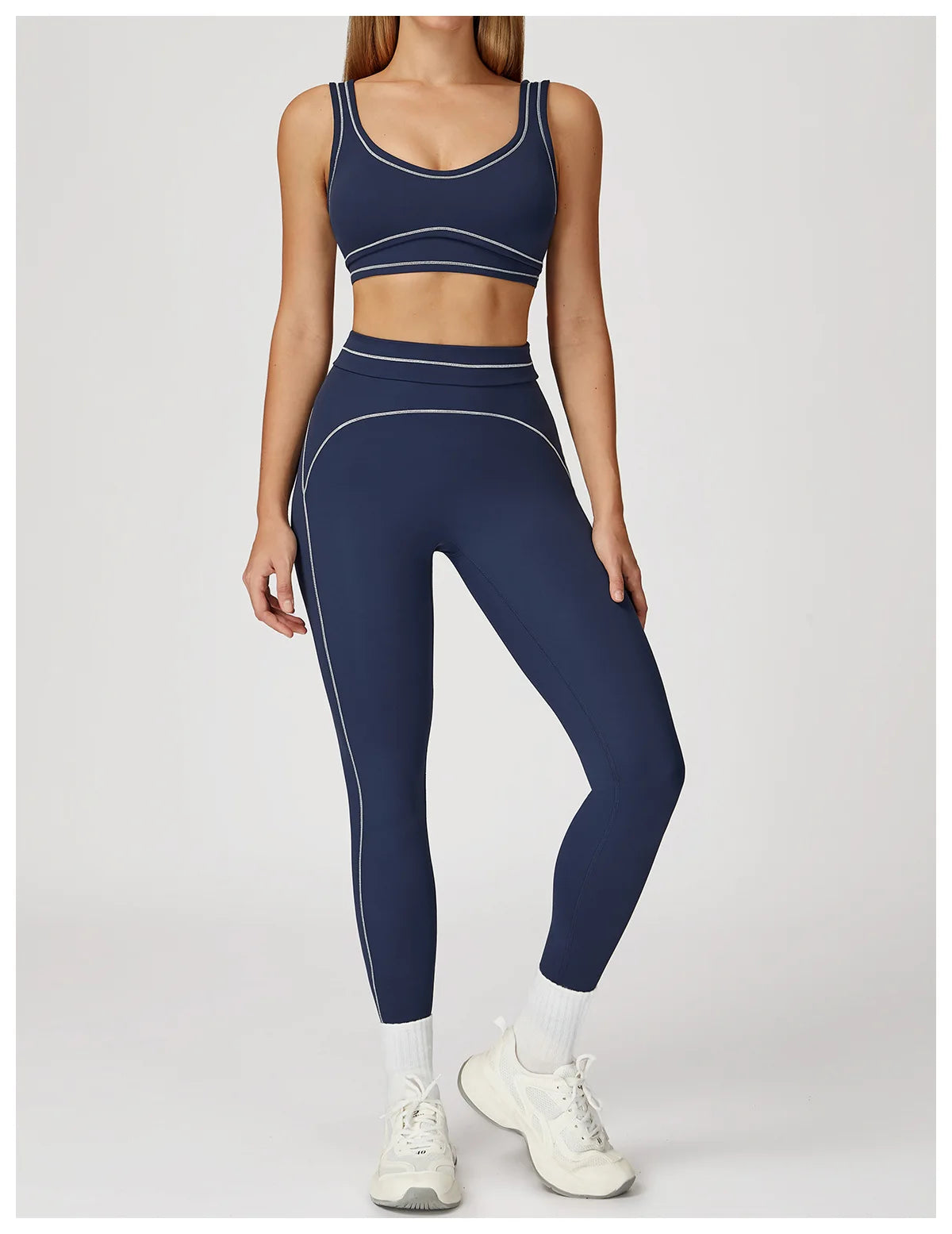 Ningyu Color Contrast Yoga Bra Women's Breathable Gym Fitness Bra Shockproof Sport Underwear Female Workout Bra Push Up Crop Top