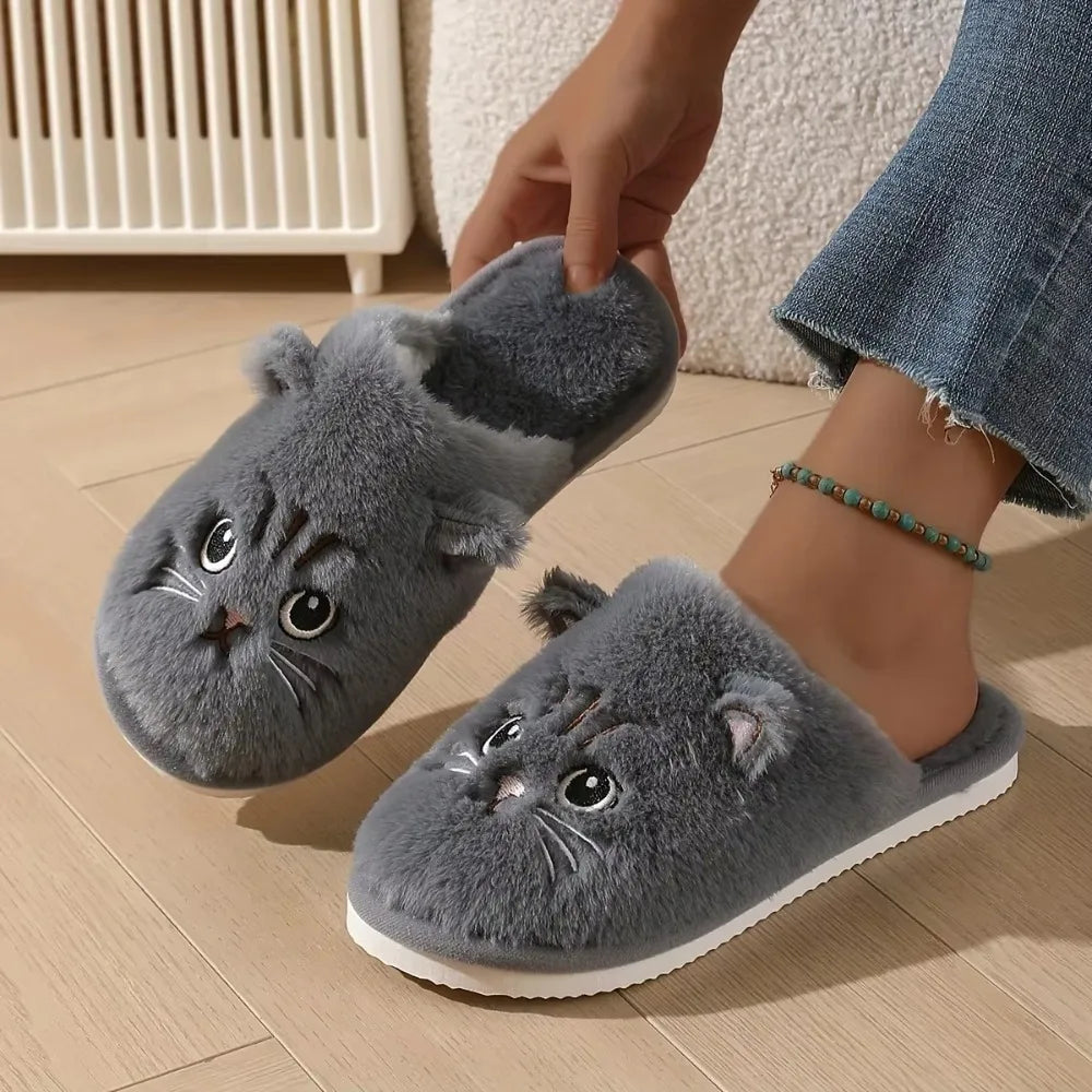 Pantoufles en peluche