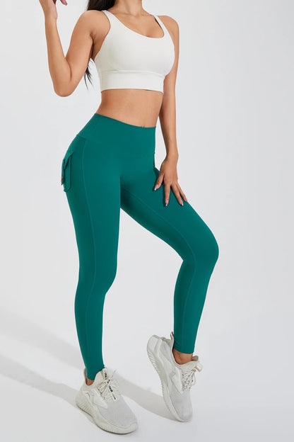 QINACTIVE Leggings Women For Gym With Pocket Leggins Yoga Pants Fitness Tights High Waist Fitness Legging Womens Clothing