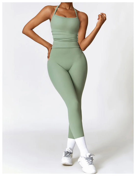 Ensemble de yoga sans couture