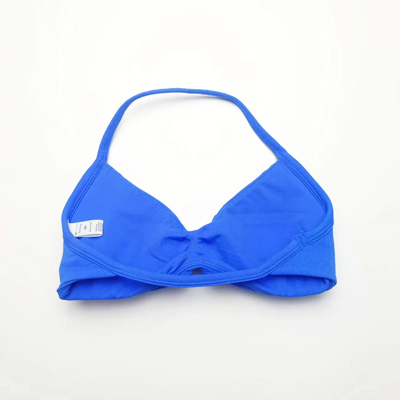 NCLAGEN Strappy Bra Gym Top Women High Support Thin Strap Seamless Halter Sports Bras Scrunch Workout Yoga Underwear With Pads