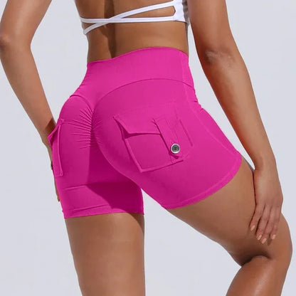 Sports shorts with pocket